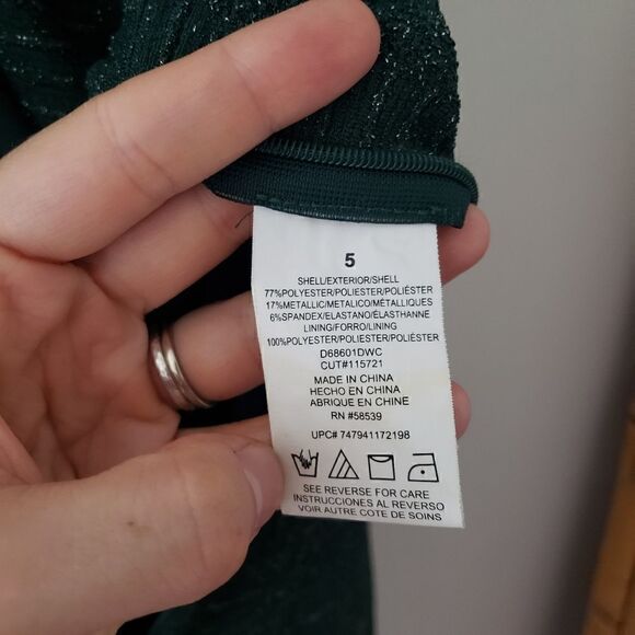 Specklers Green Bodycon Dress 5 - Picture 3 of 8